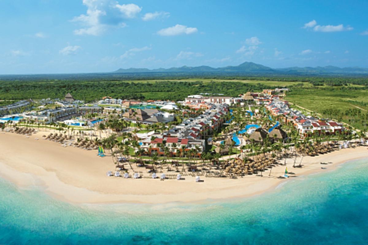 Breathless Punta Cana Resort & Spa (Adults Only) Εξωτερικό φωτογραφία Aerial view of the resort